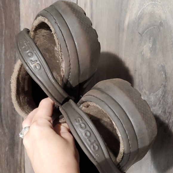 Crocs Men Comfort Insulated lined clogs sz 12 shoes - Picture 5 of 11